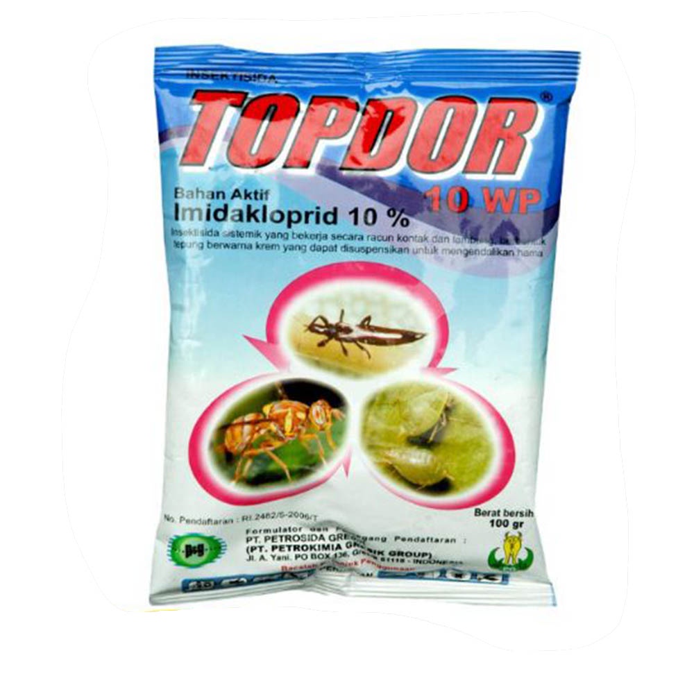 Jual TOPDOR 10WP 100 Gram Insektisida Hama Wereng Kutu Lalat Buah