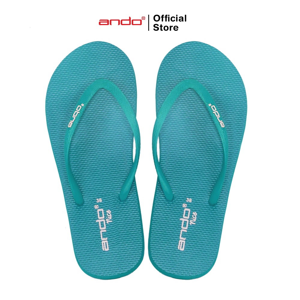 Jual Ando Official Sandal Jepit Nice Wanita Dewasa Toska Shopee