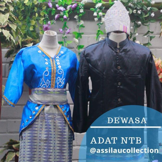 Jual Baju Adat Nusa Tenggara Barat Dewasa Satuan Cewe Cowo Shopee