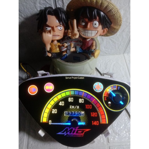 Jual Papan Panel Speedometer Dan Jarum Indiglow Mio Sporty Shopee