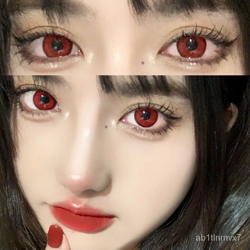 Jual Cosplay Red Softlens One Year Contact Lens Mm Genshin Impact