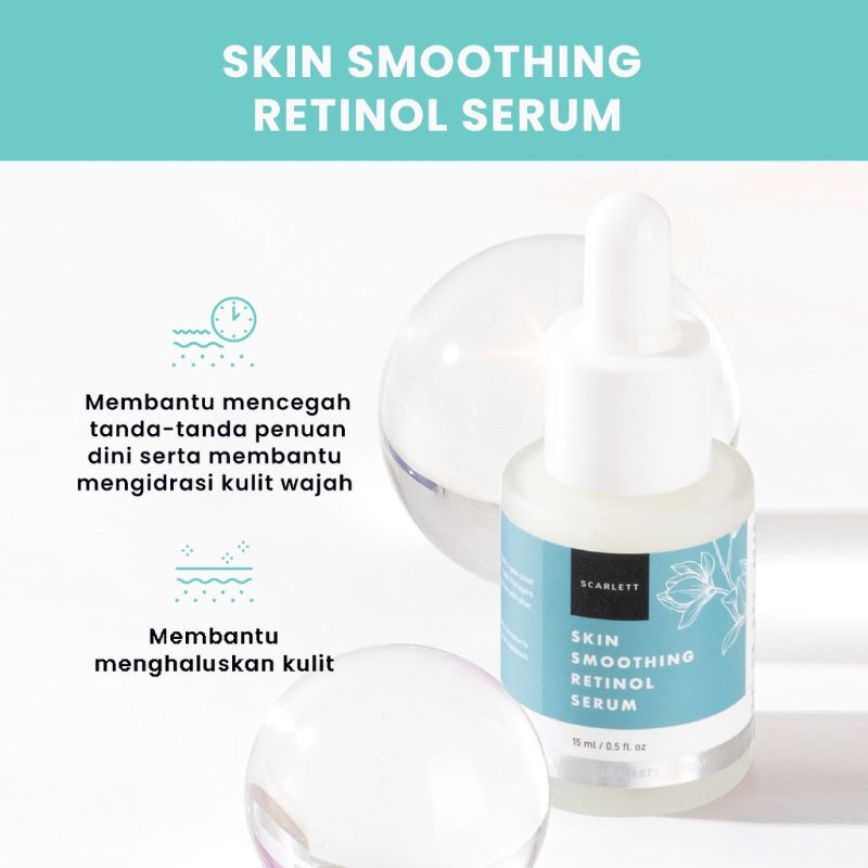 Jual Scarlett Skin Smoothing Retinol Serum Exp Shopee Indonesia