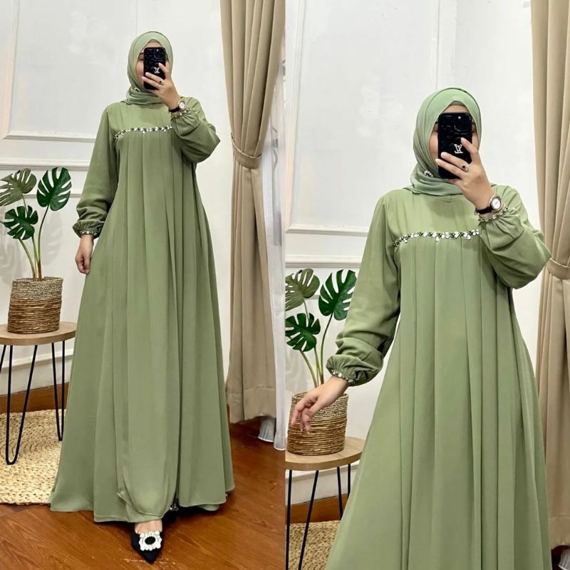 Jual Tamara Maxy Terbaru Gamis Wanita Edisi Lebaran Segera