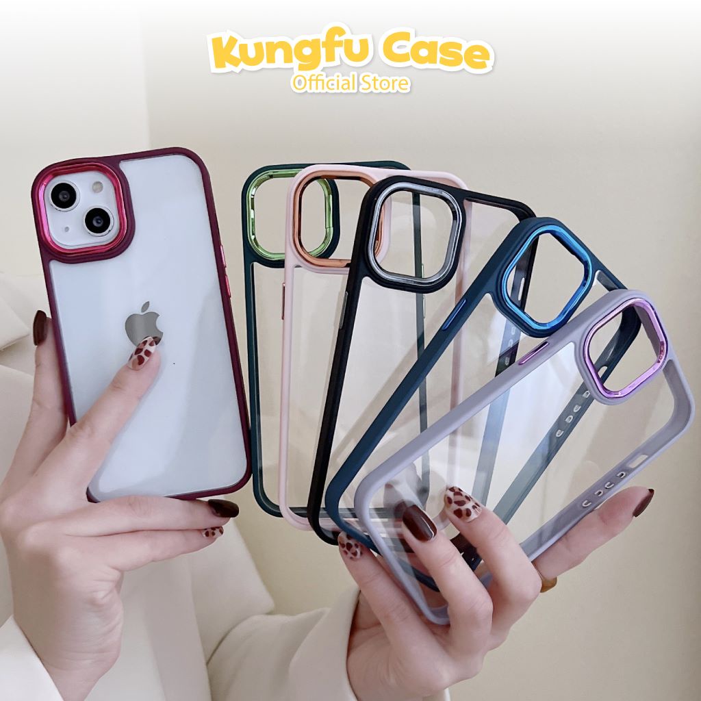 Jual Kung Fu Case Casing Softcase Metallic Polos Simple Cover For