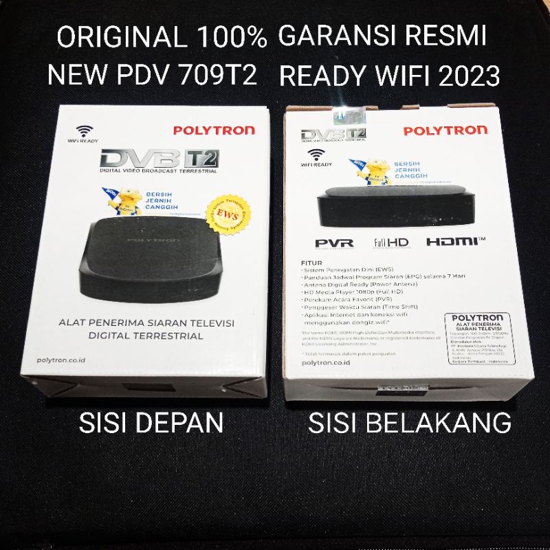 Jual Set Top Box Polytron Pdv 709t2 New Ready Wifi Stb Receiver