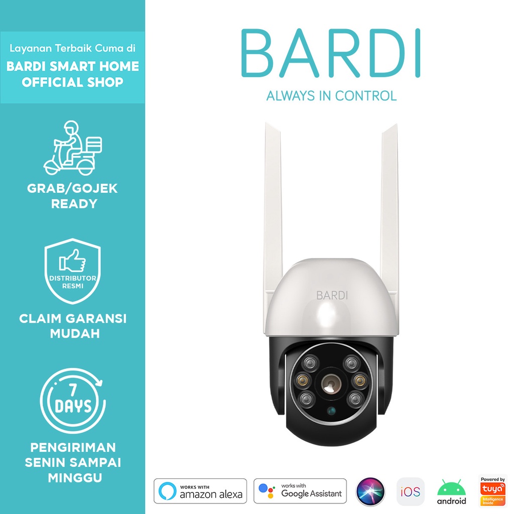 Jual Bardi Bundling Smart Ip Camera Cctv Outdoor Ptz Micro Sd