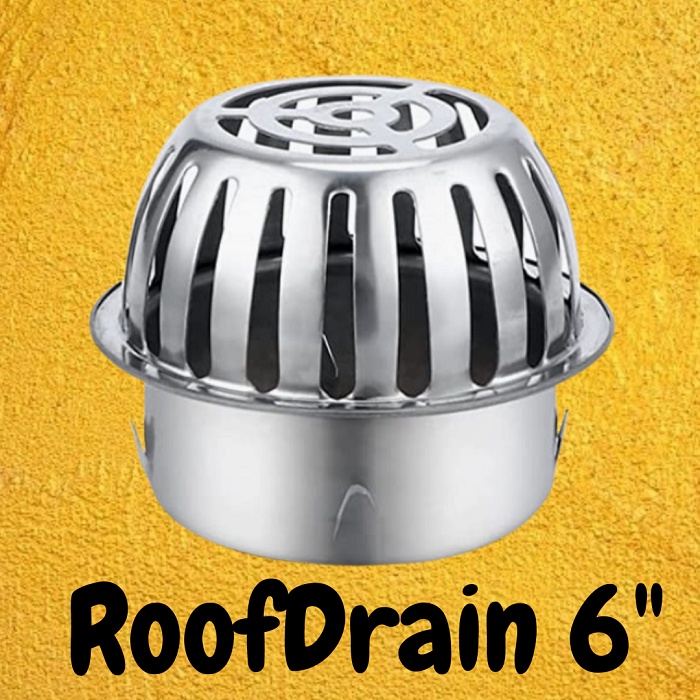 Jual Roof Drain Inch Saringan Talang Air Pembuangan Hujan Dak Atas