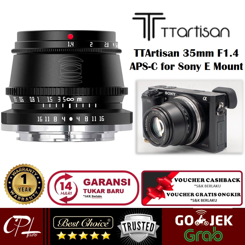 Jual Ttartisan Mm F Aps C For Sony E Mount Shopee Indonesia