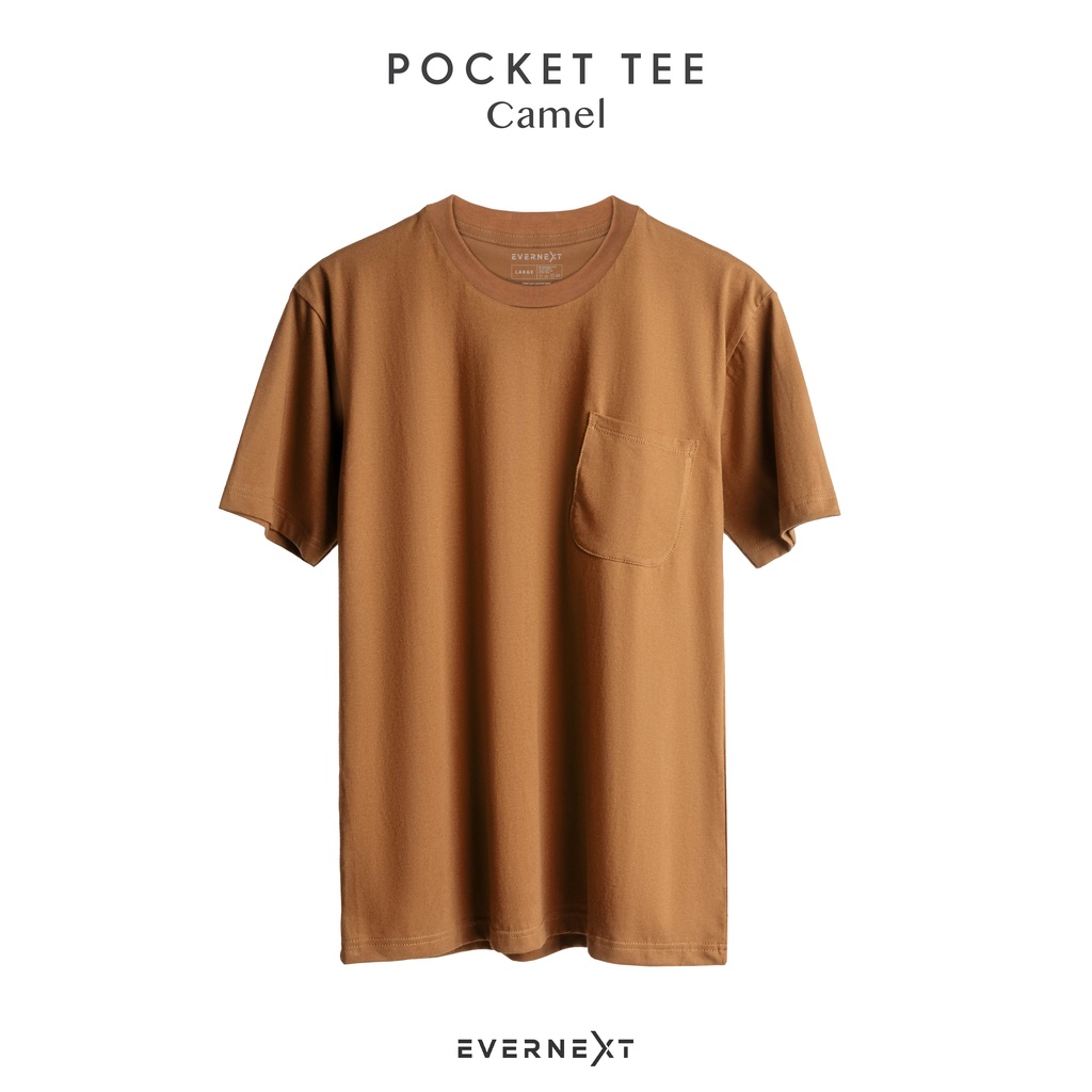 Jual Evernext Kaos Polos Pria Kaos Pocket Tee Pria T Shirt Kantong