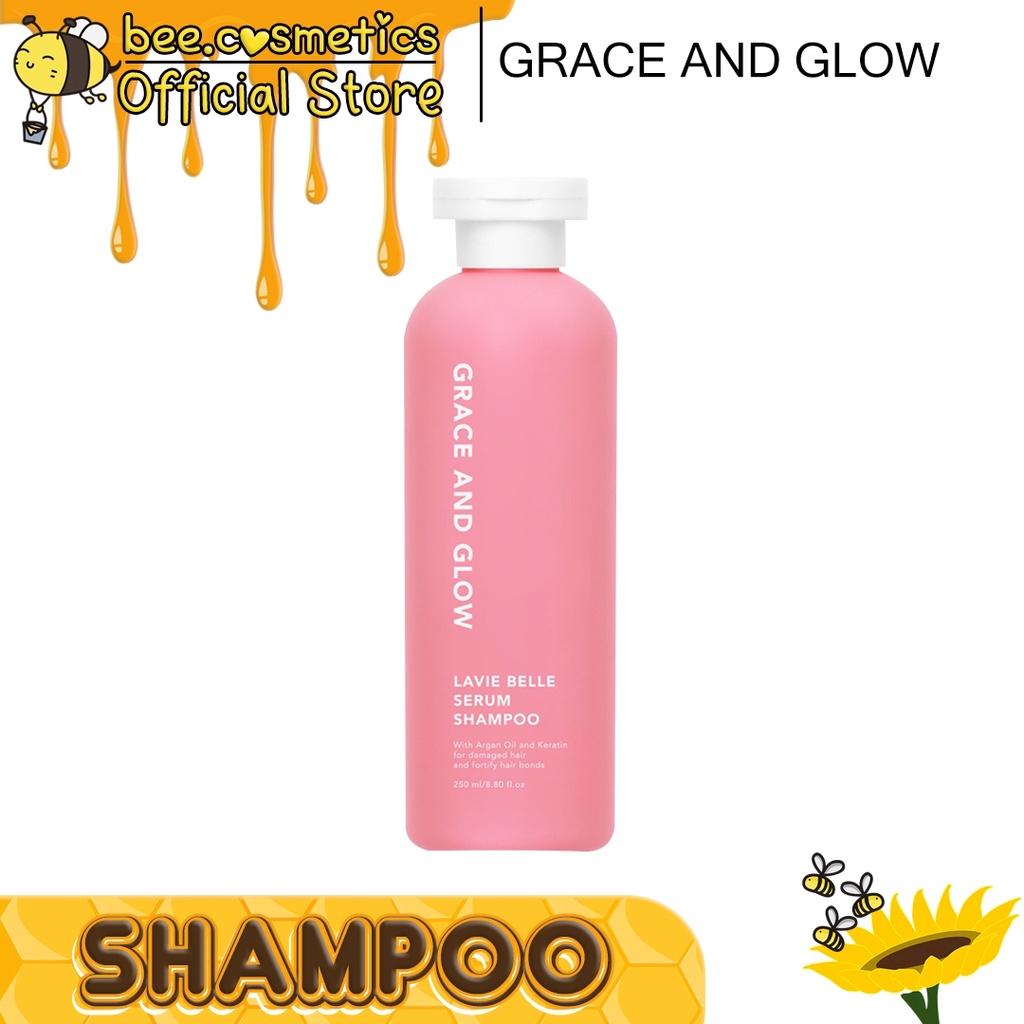 Jual Grace And Glow Grace N Glow Lavie Belle Serum Shampoo Ml