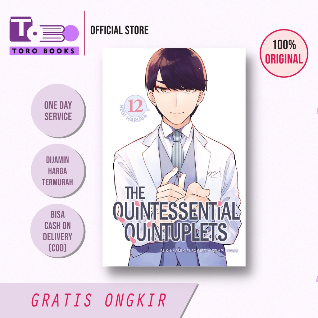 Jual Komik The Quintessential Quintuplets Negi Haruba Vol