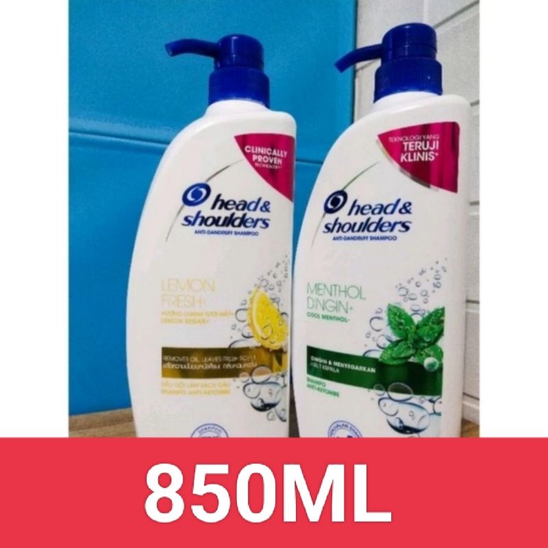 Jual Head Shoulders Shampoo 850ml Cool Menthol Lemon Fresh 850 Ml