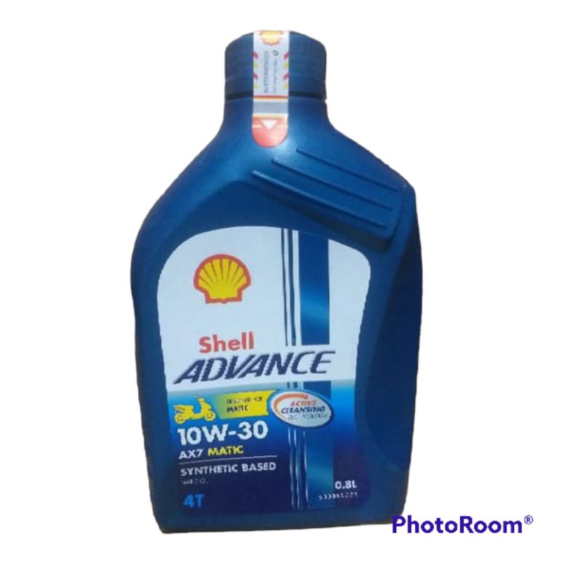 Jual Oli Motor Matic KualitasTinggi 4T Shell Advance AX7 10W 30 Scooter