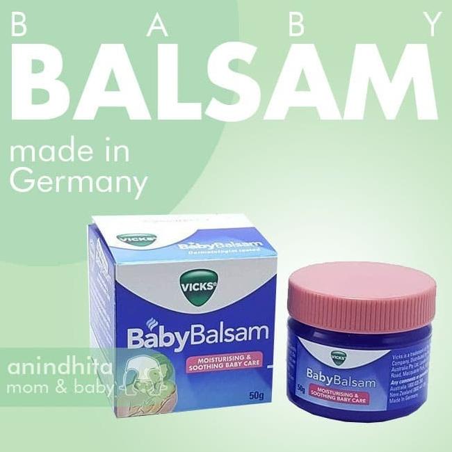 Jual Vicks Baby Balsam Made In Germany Pereda Batuk Pilek Balsem