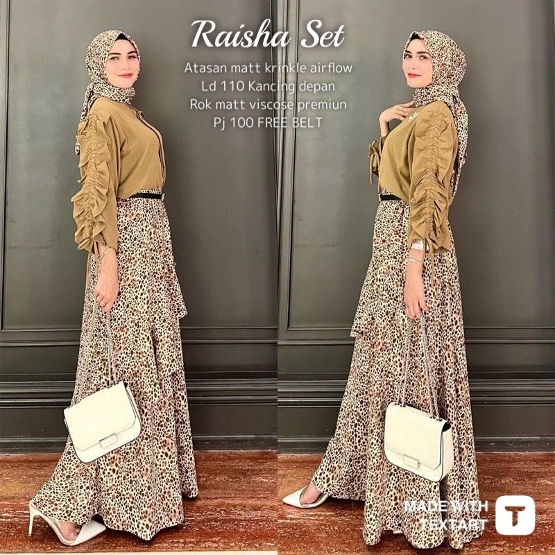 Jual RAISHA SET LABEL MADANI Shopee Indonesia