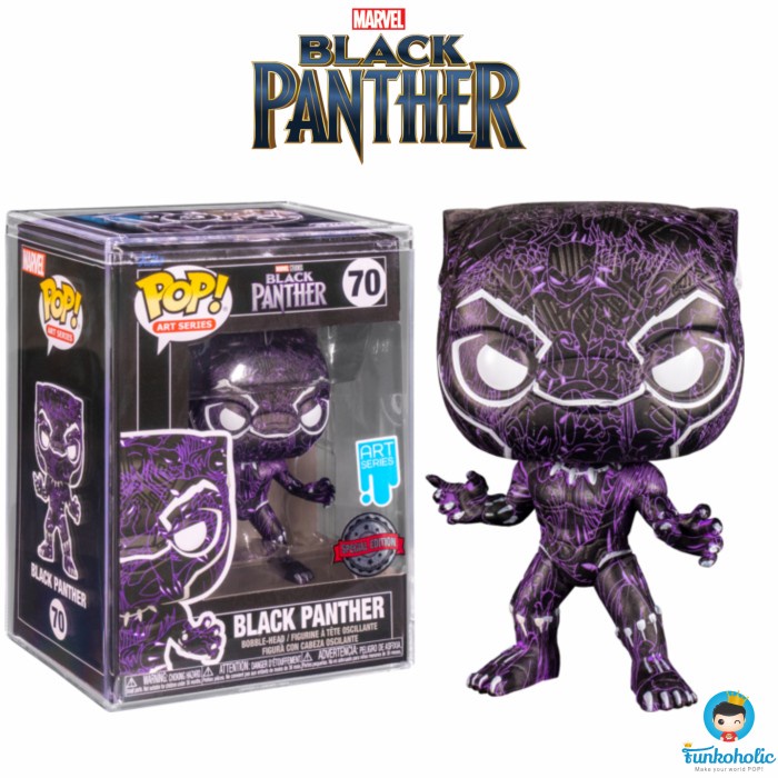 Jual Funko Pop Art Series Black Panther Legacy T Challa Damion