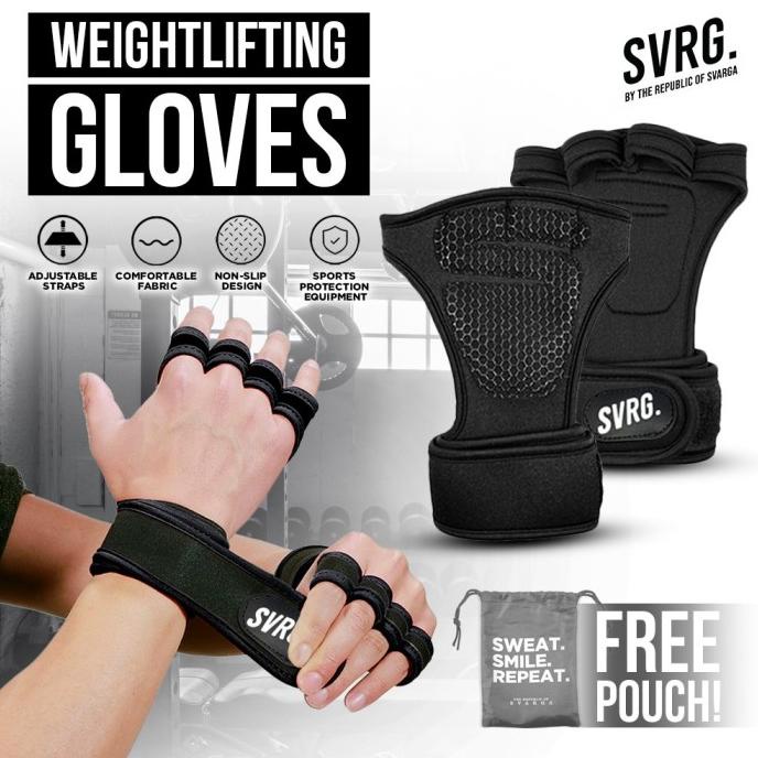 Jual Gym Gloves Svarga Sarung Tangan Fitness Weight Lifting Gloves