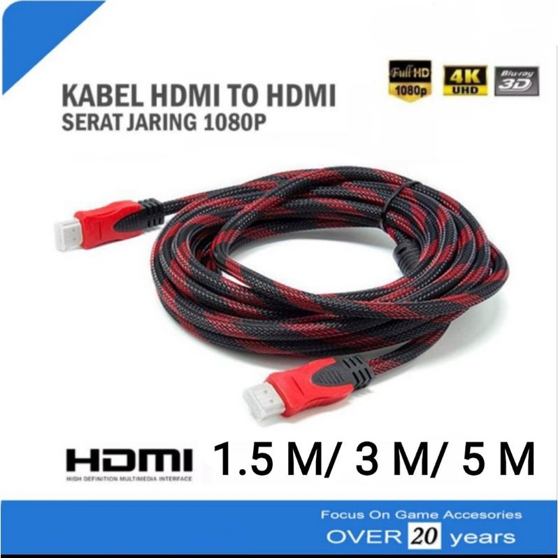 Jual Kabel Hdmi Tv To Hdmi M M M M Kabel Set Top Box Kabel