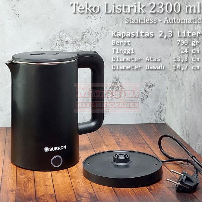 Jual Teko Listrik Liter Electric Kettle Termos Pemanas Air Praktis