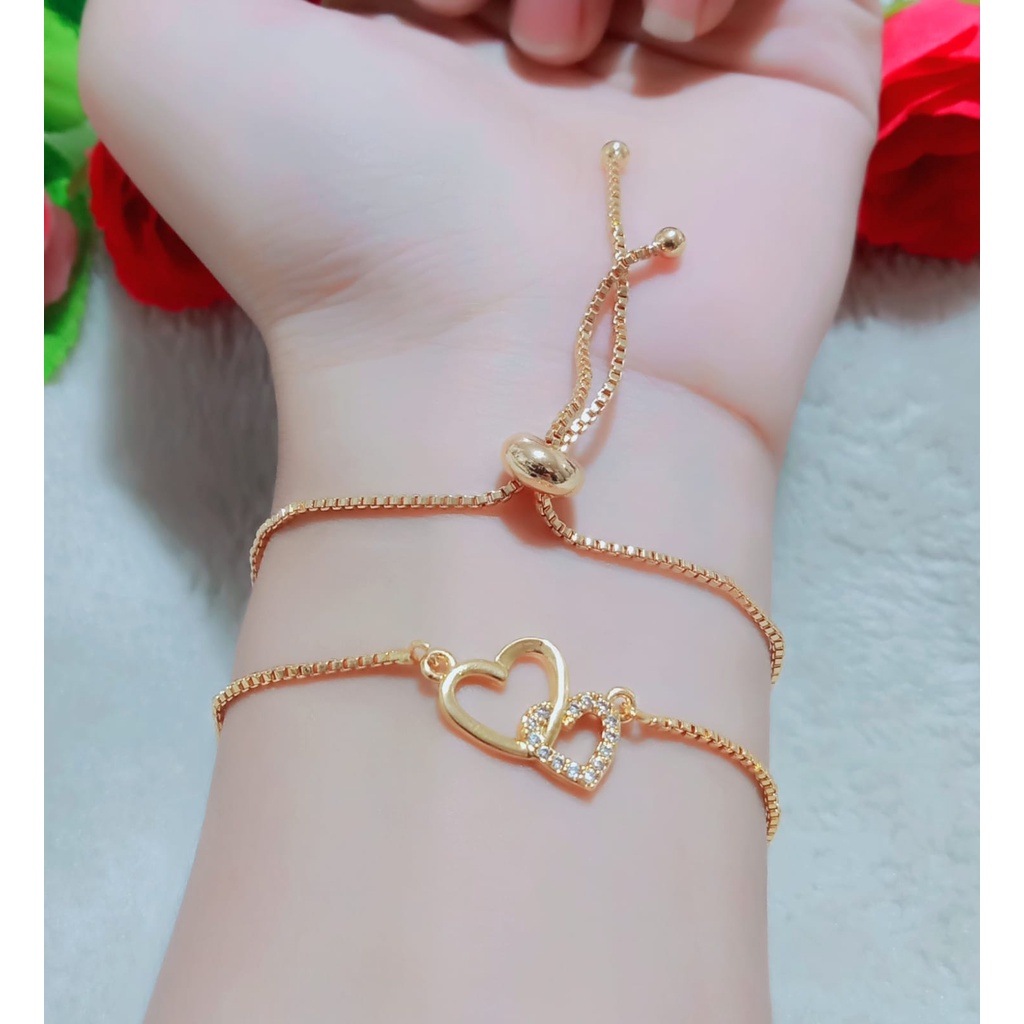 Jual Gelang Serut Remaja Motif Cantik Simpel Kekinian Model Korea