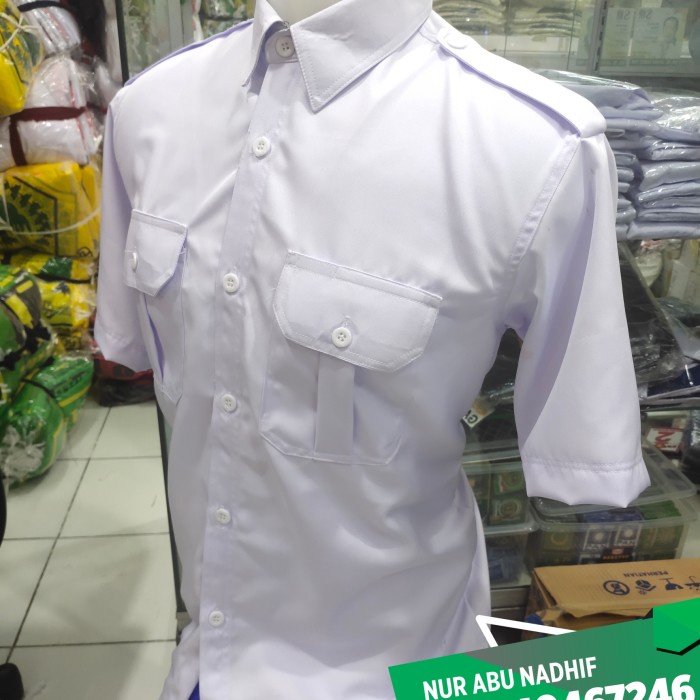 Jual Seragam Pns Putih Baju Pns Pdh Kemeja Kerja Putih Shopee Indonesia