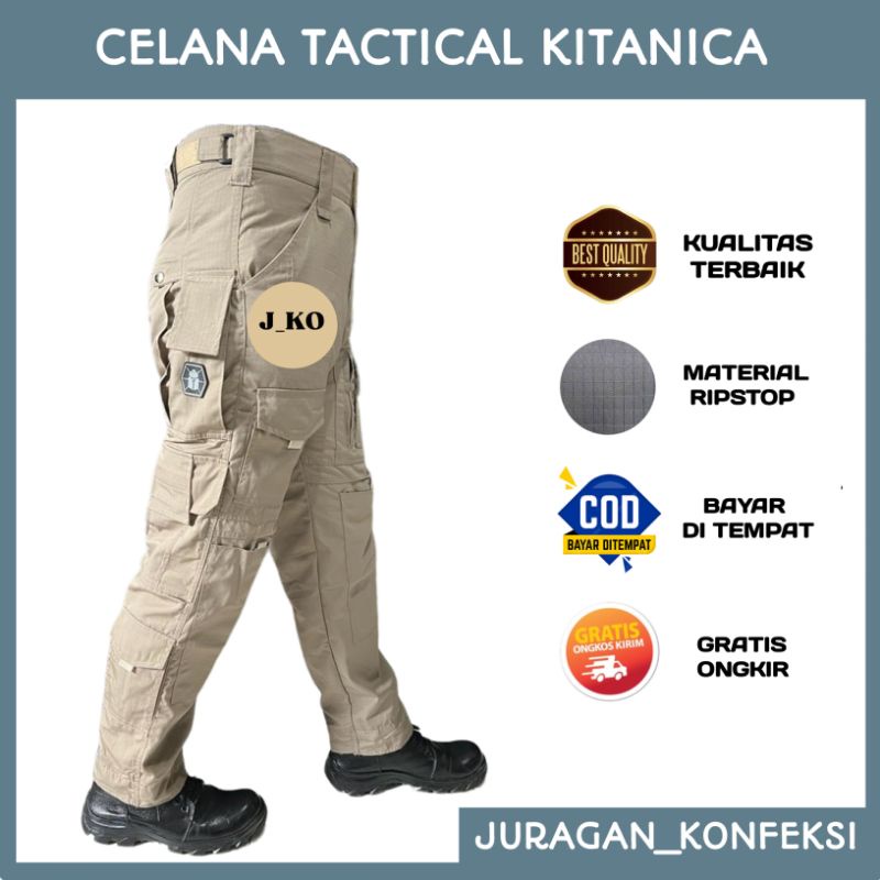 Jual CELANA TACTICAL LAPANGAN PDL KITANICA CELANA TACTICAL LAPANGAN