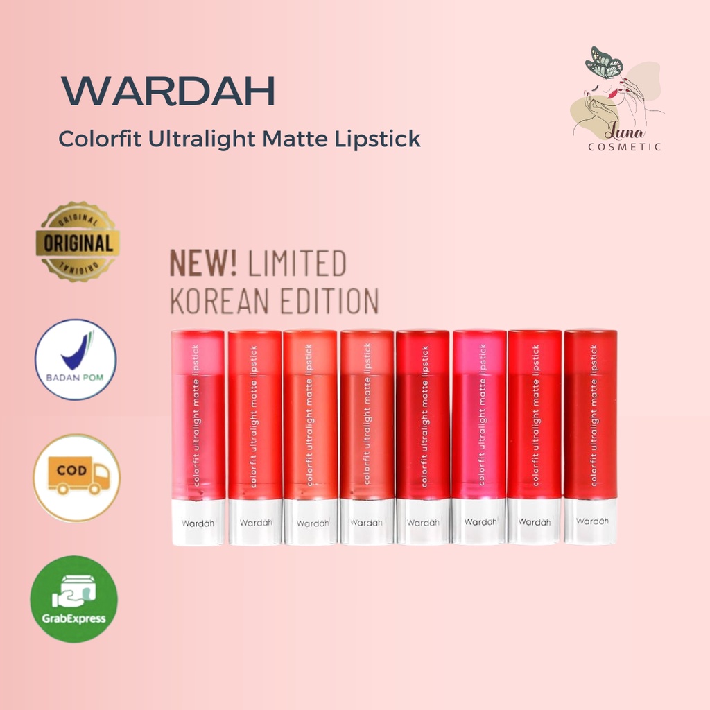 Jual Wardah Colorfit Ultralight Matte Lipstick Ringan Dan Lembut Di