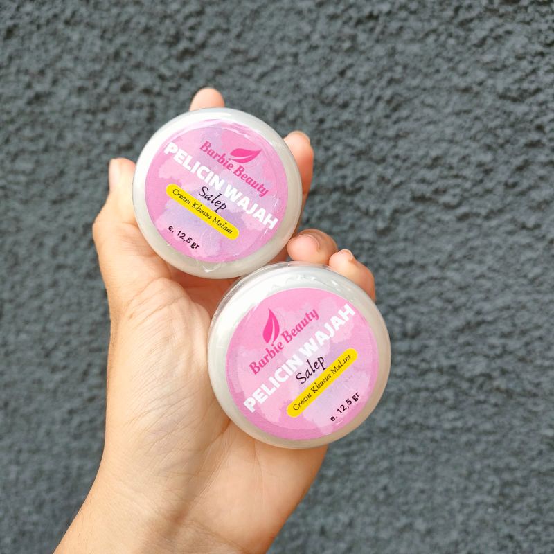 Jual SALEP PELICIN WAJAH BARBIE BEAUTY KRIM KHUSUS MALAM KRIM GLOWING