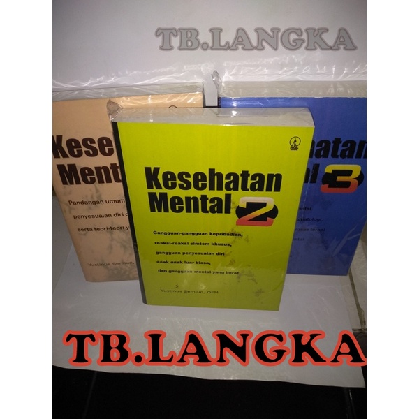 Jual Kesehatan Mental Jilid 1 2 3 Yustinus Semiun Shopee Indonesia