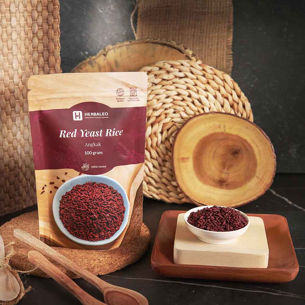 Jual Herbaleo Red Yeast Rice Gram Angkak Shopee Indonesia