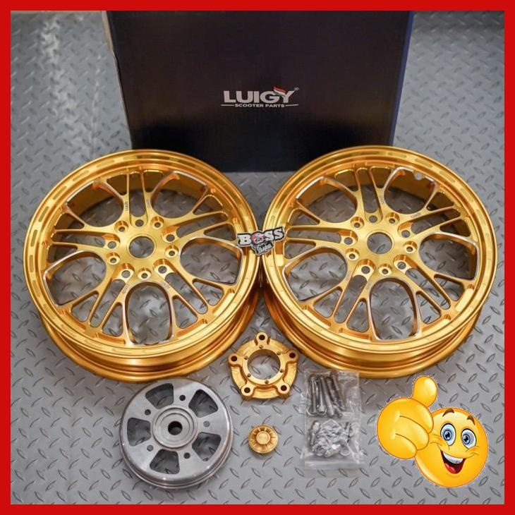 Jual Velg Luigy Gt Gold Front Rear Vespa Sprint Primavera Gts S Lx