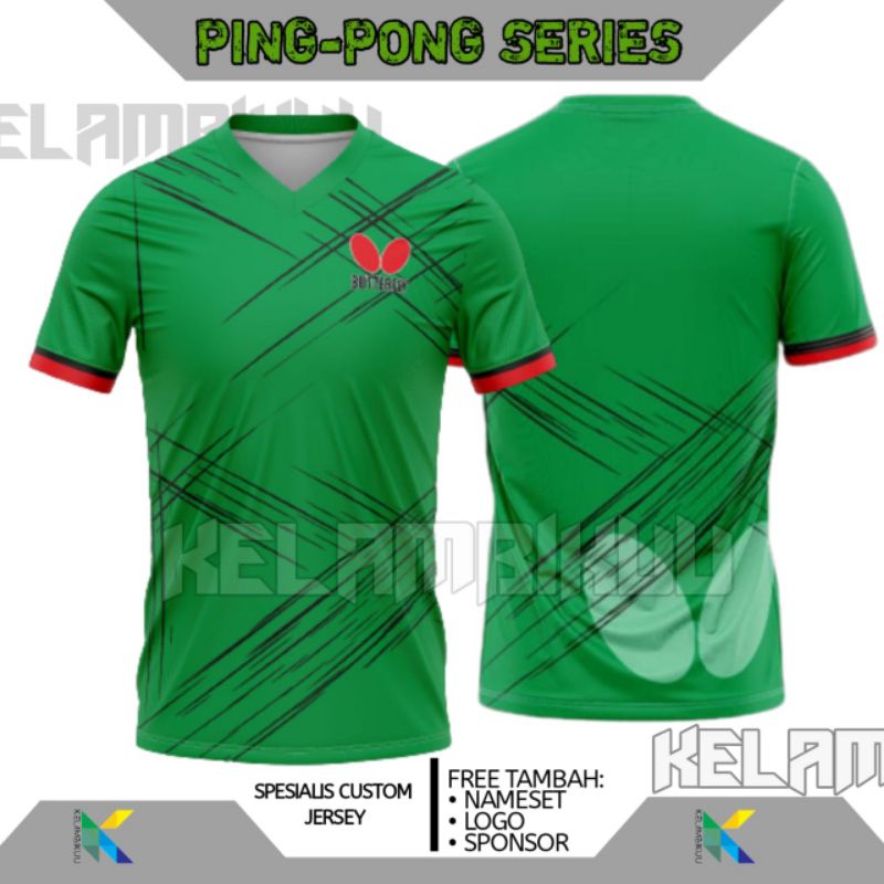 Jual Jersey Tenis Ping Pong Printing Terbaru Jersey Ping Pong Tenis