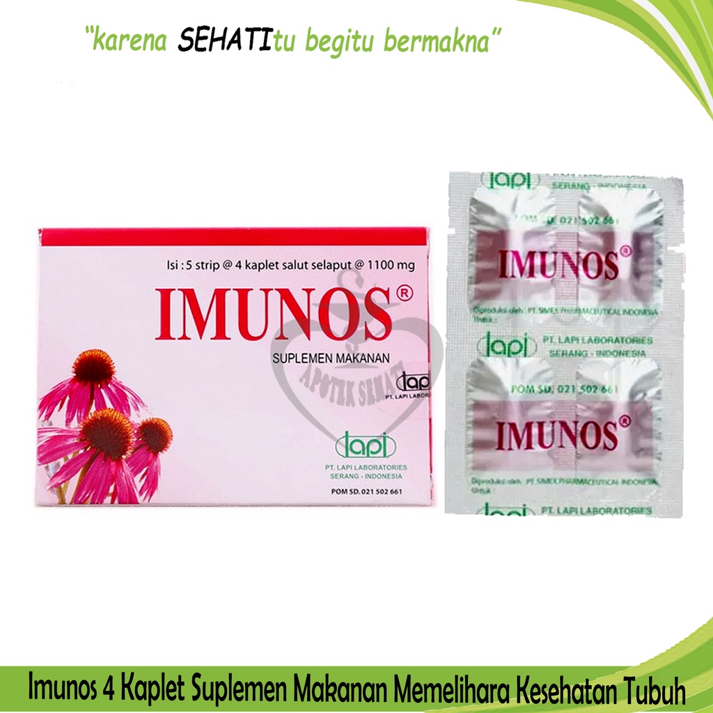 Jual IMUNOS TABLET VITAMIN DAYA TAHAN TUBUH Shopee Indonesia