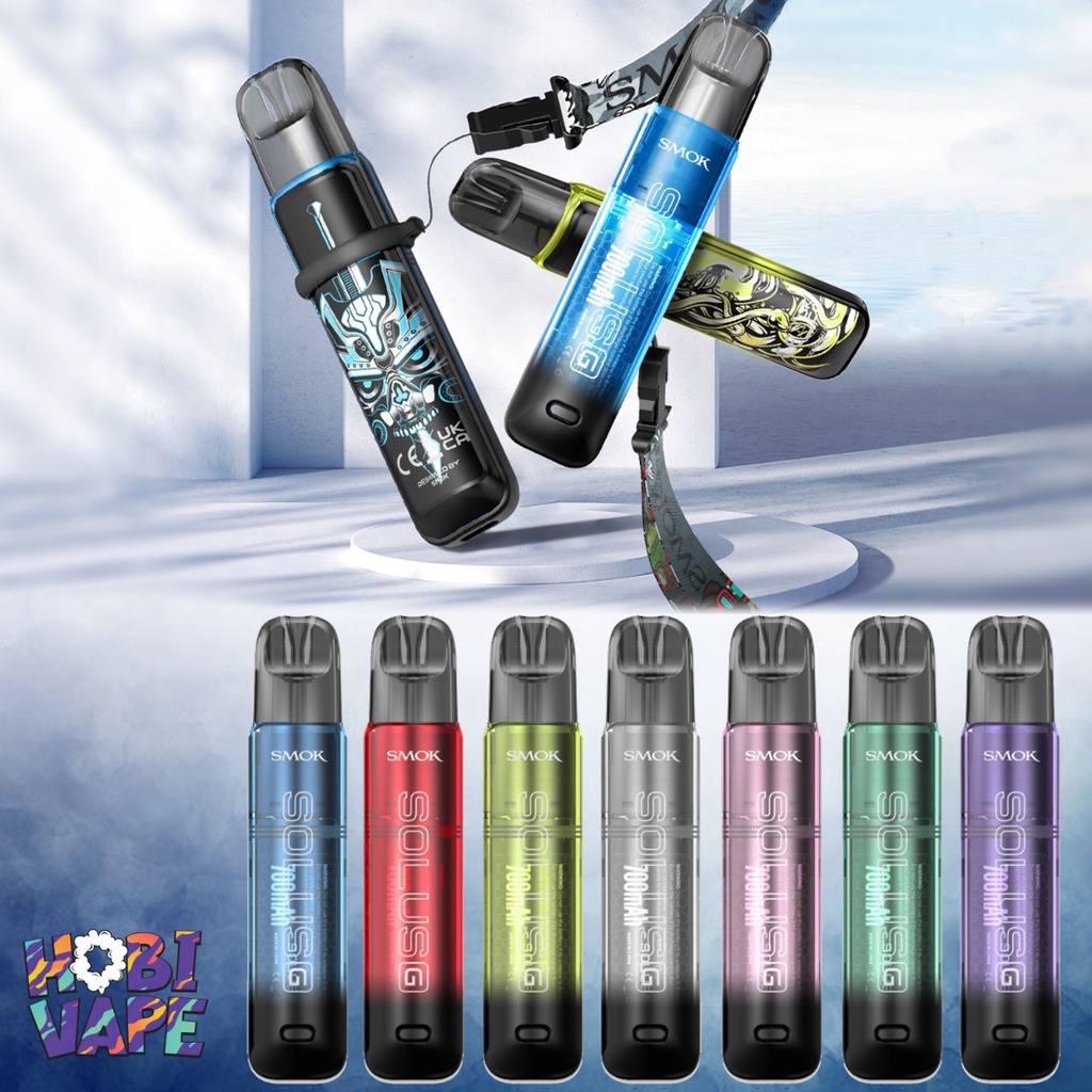 Jual Smok Solus G Kit Vape Rokok Elektrik Pod Mod Vapor Relx Open