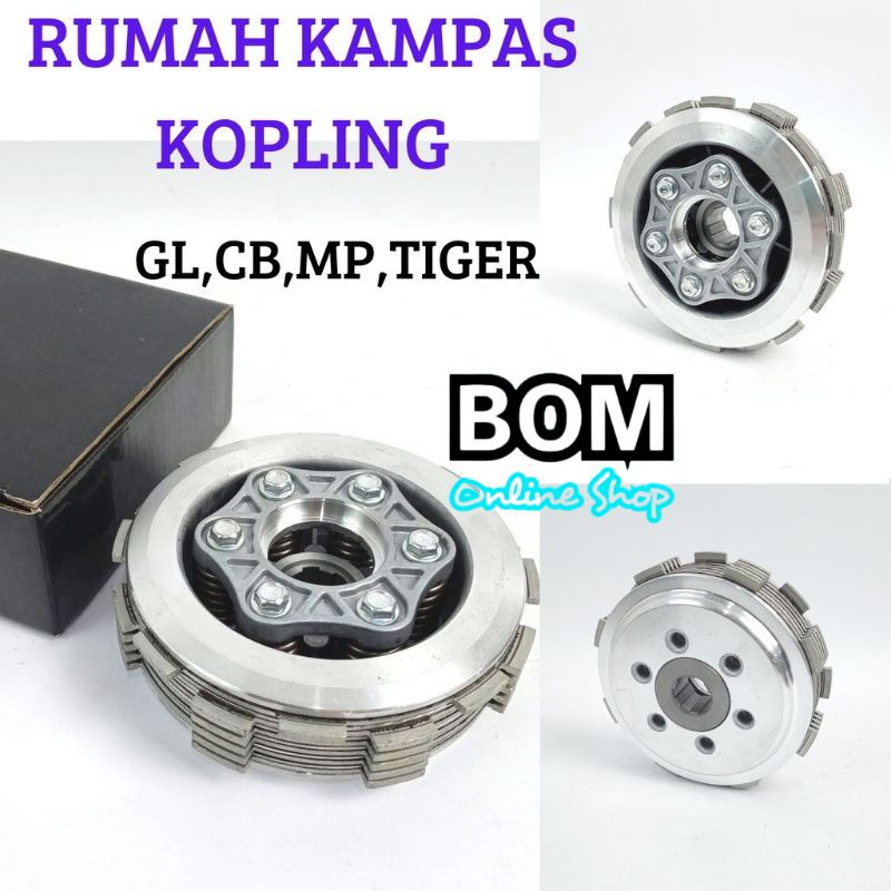 Jual House Kopling Per Pir 6 Kampas Kopling Pir 6 CKD IMPORT DUS HITAM