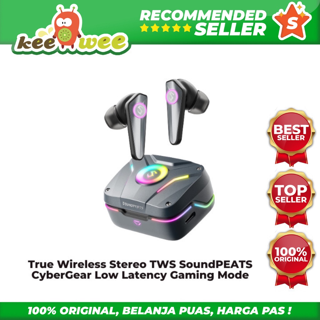 Jual True Wireless Stereo Tws Soundpeats Cybergear Low Latency Gaming