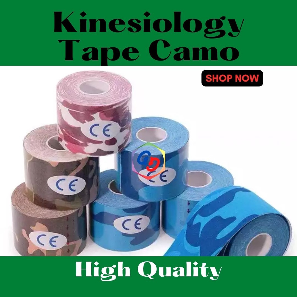 Jual Kinesiology Tape Camo Cm X M Kinesiology Tape Kamuflase