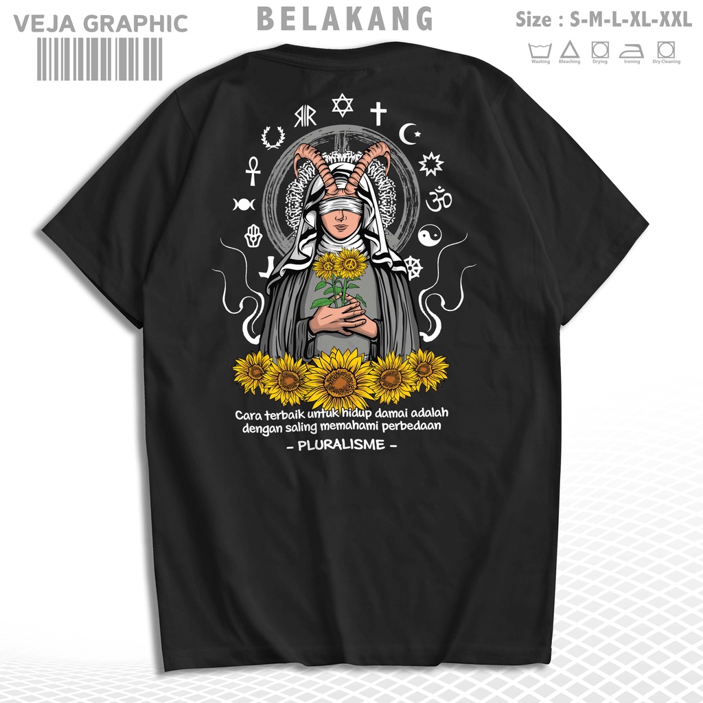 Jual Vejagraphic Kaos Pluralisme Memahami Perbedaan T Shirt