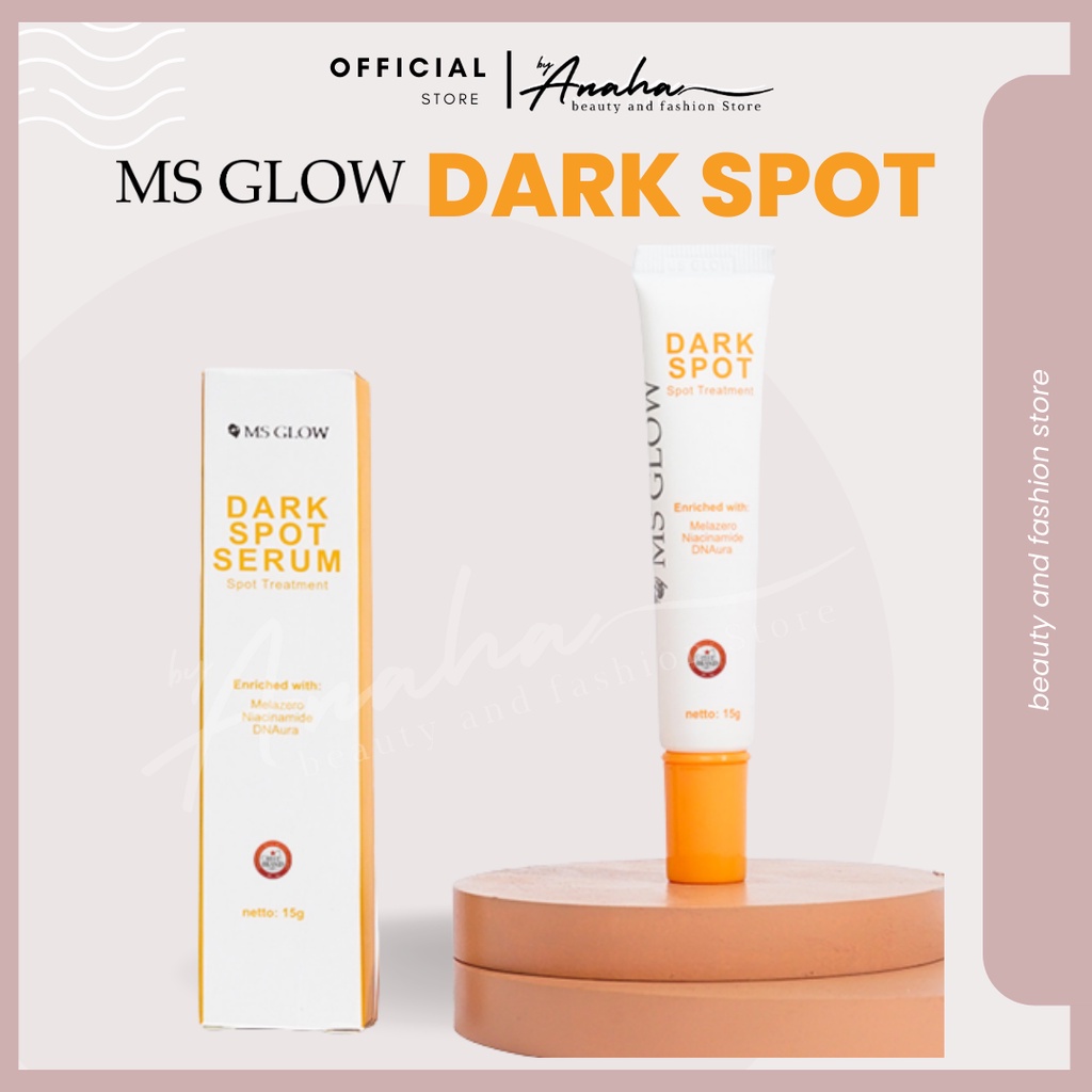 Jual DARK SPOT SERUM TREATMENT MS GLOW SERUM SPOT FLEK HITAM Shopee