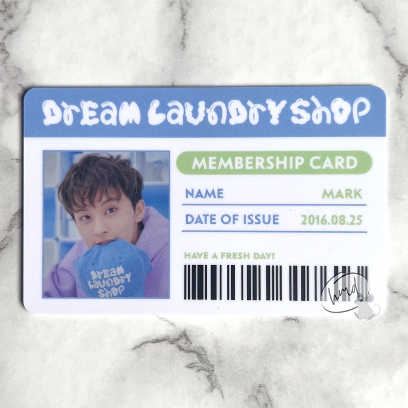 Jual TRADING CARD TC LAUNDRY NCT DREAM SELCA KONSEP ID CARD MARK RENJUN