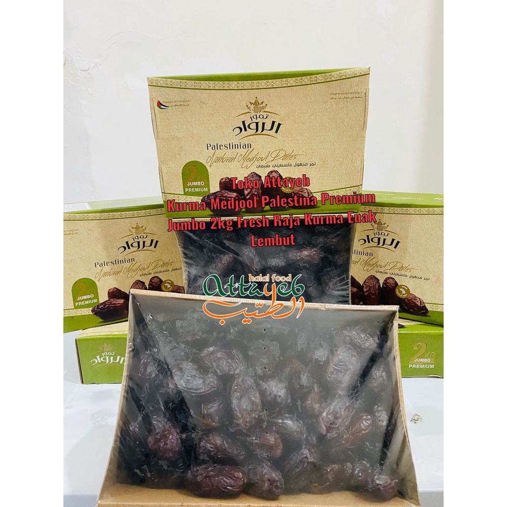 Jual Kurma Medjool Palestina Jumbo Kg Al Rowad Premium Fresh Raja