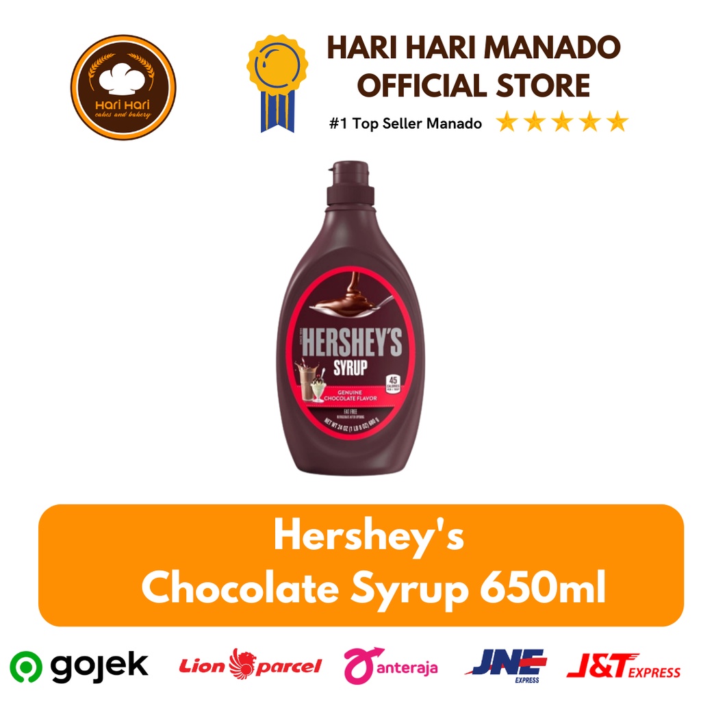 Jual Hershey S Chocolate Syrup 650ml Shopee Indonesia