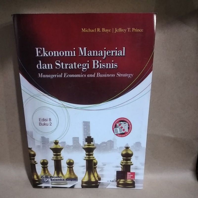 Jual Buku Ekonomi Manajerial Dan Strategi Bisnis Edisi Buku By Baye