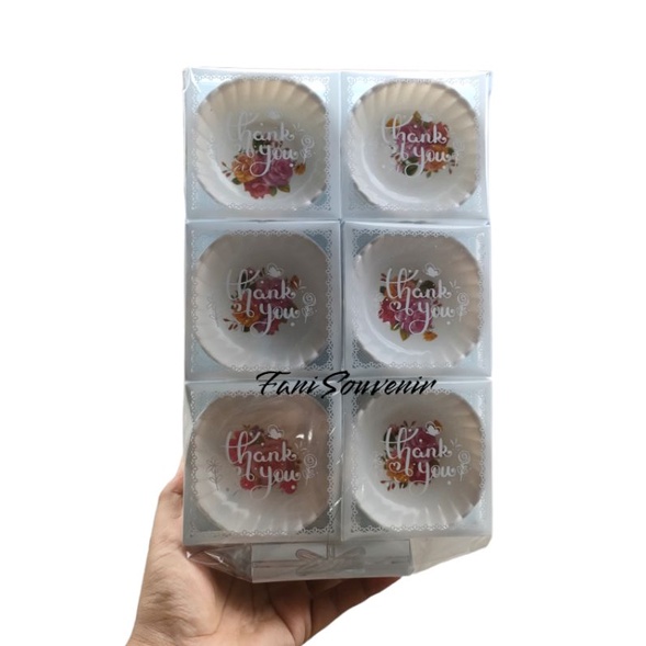 Jual SOUVENIR MANGKOK BULAT GERIGI MELAMIN KEMAS MIKA ISI 50 PCS