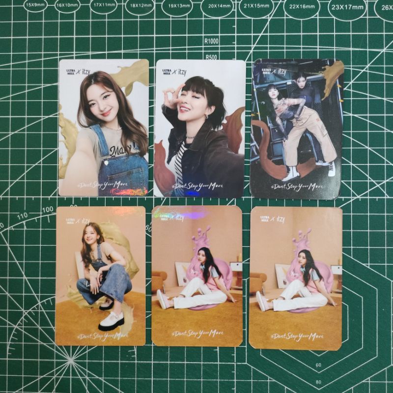 Jual Pc Photocard Itzy X Ultra Milk Lia Ryujin Chaeryeong Yuna Shopee