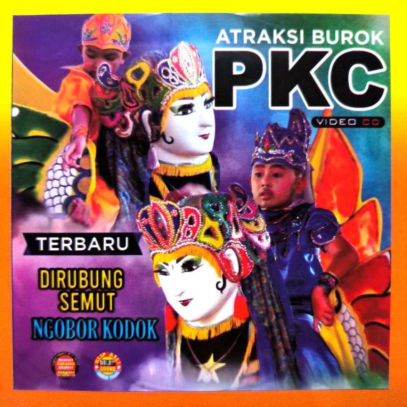 Jual KASET VCD MUSIK 13 LAGU BUROK ODONG ODONG KUMPULAN ATRAKSI PKC