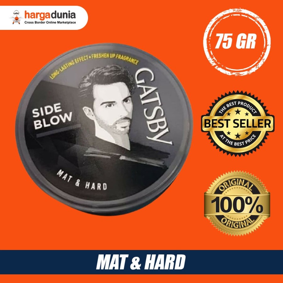 Jual GATSBY Styling Wax Mat Hard 75 Gr Shopee Indonesia