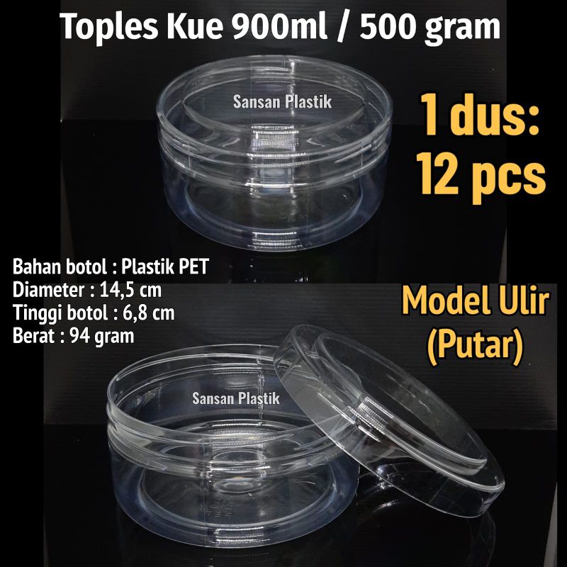 Jual Toples Gram Tebal Ulir Toples Kue Toples Nastar Jar