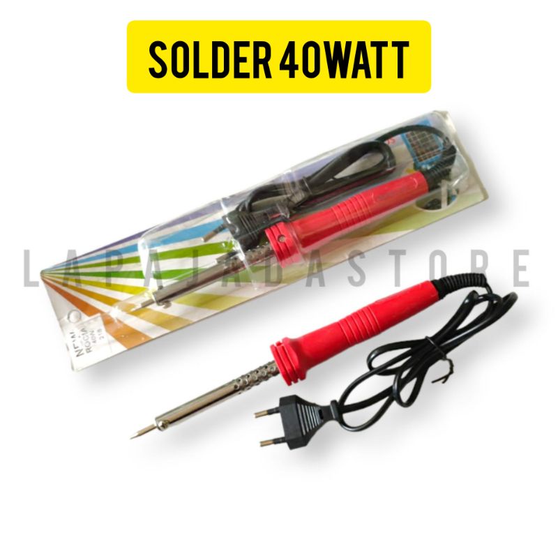 Jual SOLDER 40WATT SOLDER LISTRIK 40W SOLDER 40W Shopee Indonesia