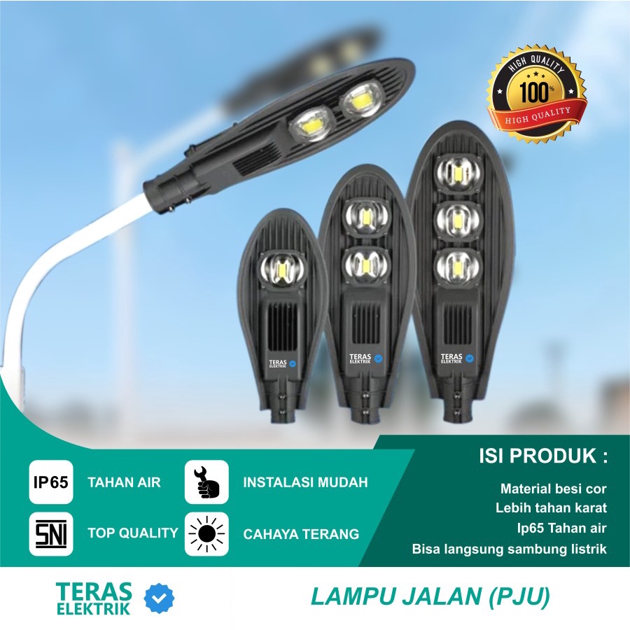 Jual Lampu Jalan LED PJU 50 W Lampu Jalan 100 W Lampu Jalan LED 150